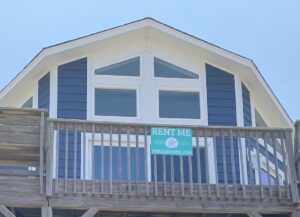 Oceanfront home exterior in Nags Head, North Carolina