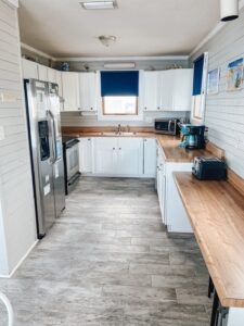 Fully equipped kitchen in Outer Banks vacation rental