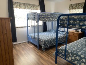 Guest bedroom in Outer Banks vacation rental