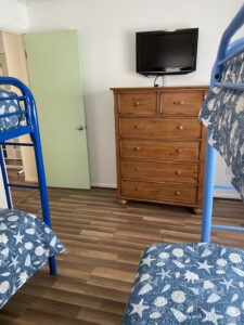 Guest bedroom in Outer Banks vacation rental