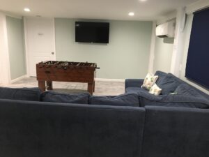 Living room in Outer Banks beach house rental