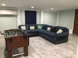 Living room in Outer Banks beach house rental
