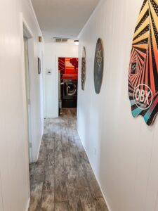 Hallway in Outer Banks beach house rental
